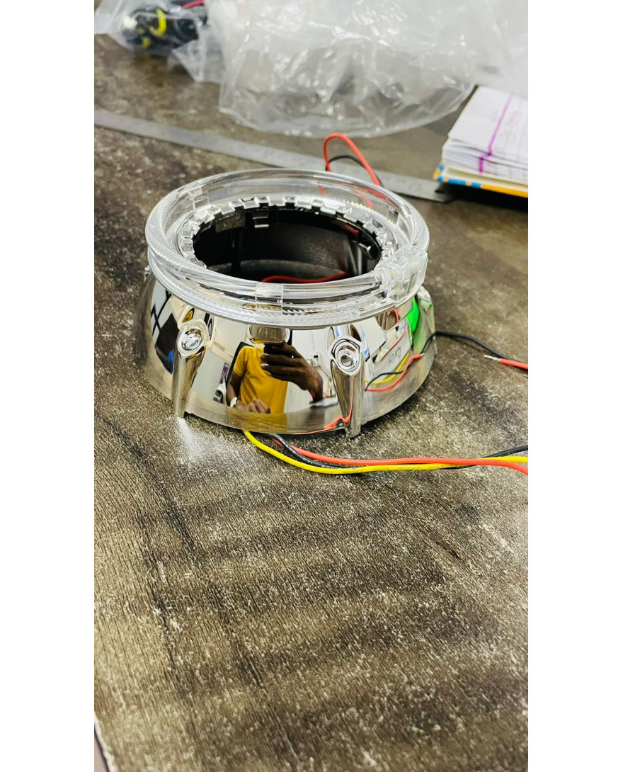 CS 26 | Universal 3 Inch Headlight Shroud with Hello Ring | DRL